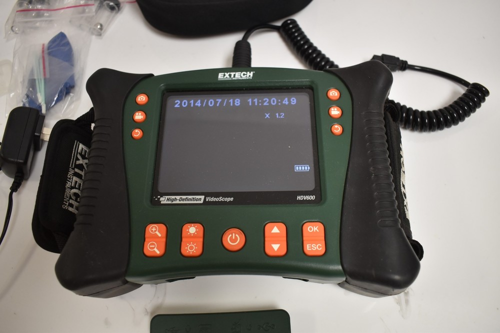 EXTECH Wireless High Definition Video Borescope MODEL HDV600 (RDU73)