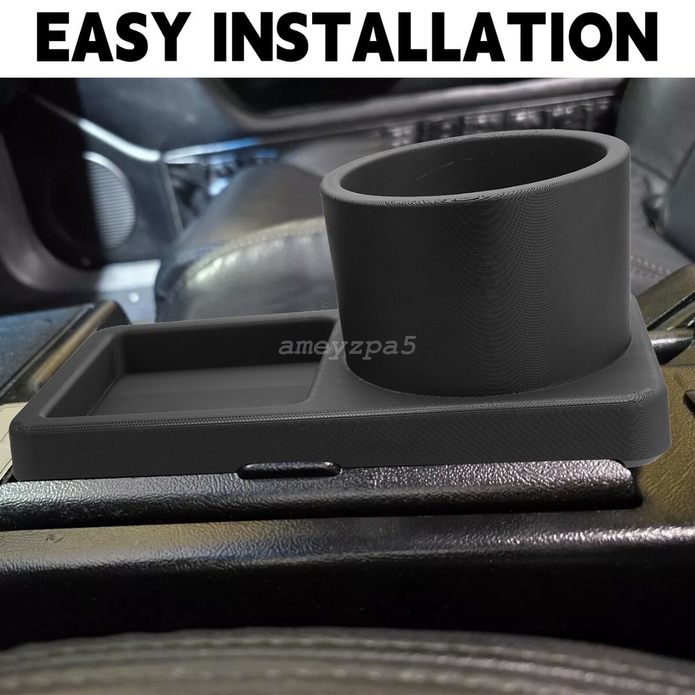 1987-1993 Ford Mustang Cup Holder (Ashtray Delete) - 3d Printed