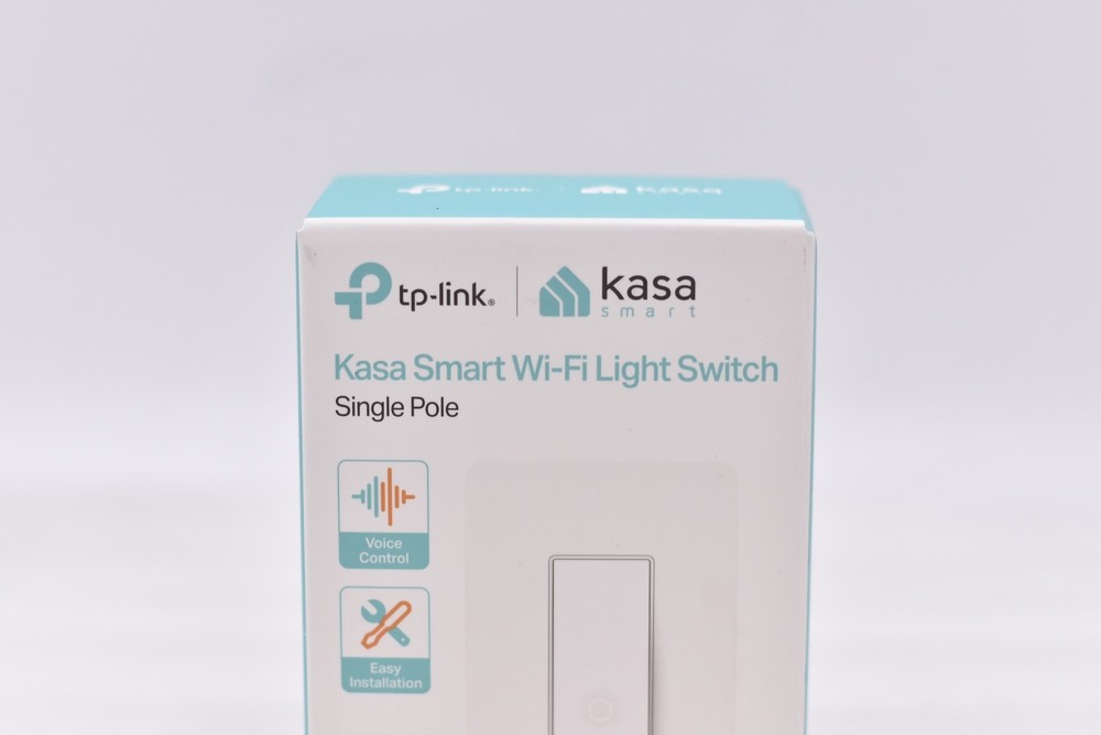 TP-Link Kasa Smart Wi-Fi Light Switch Single Pole White