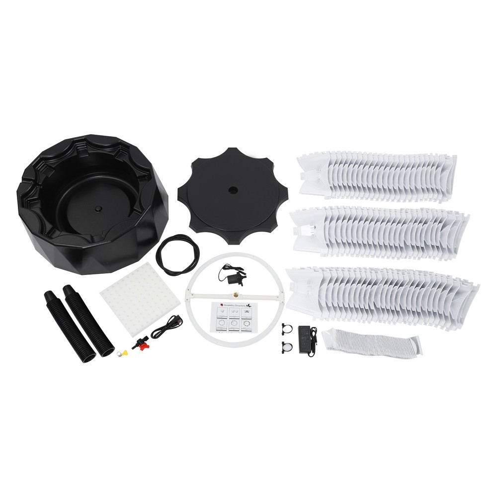 80 Pots Hydroponics Tower Set, Hydroponic Growing Kit, Hydroponic Growing Tower