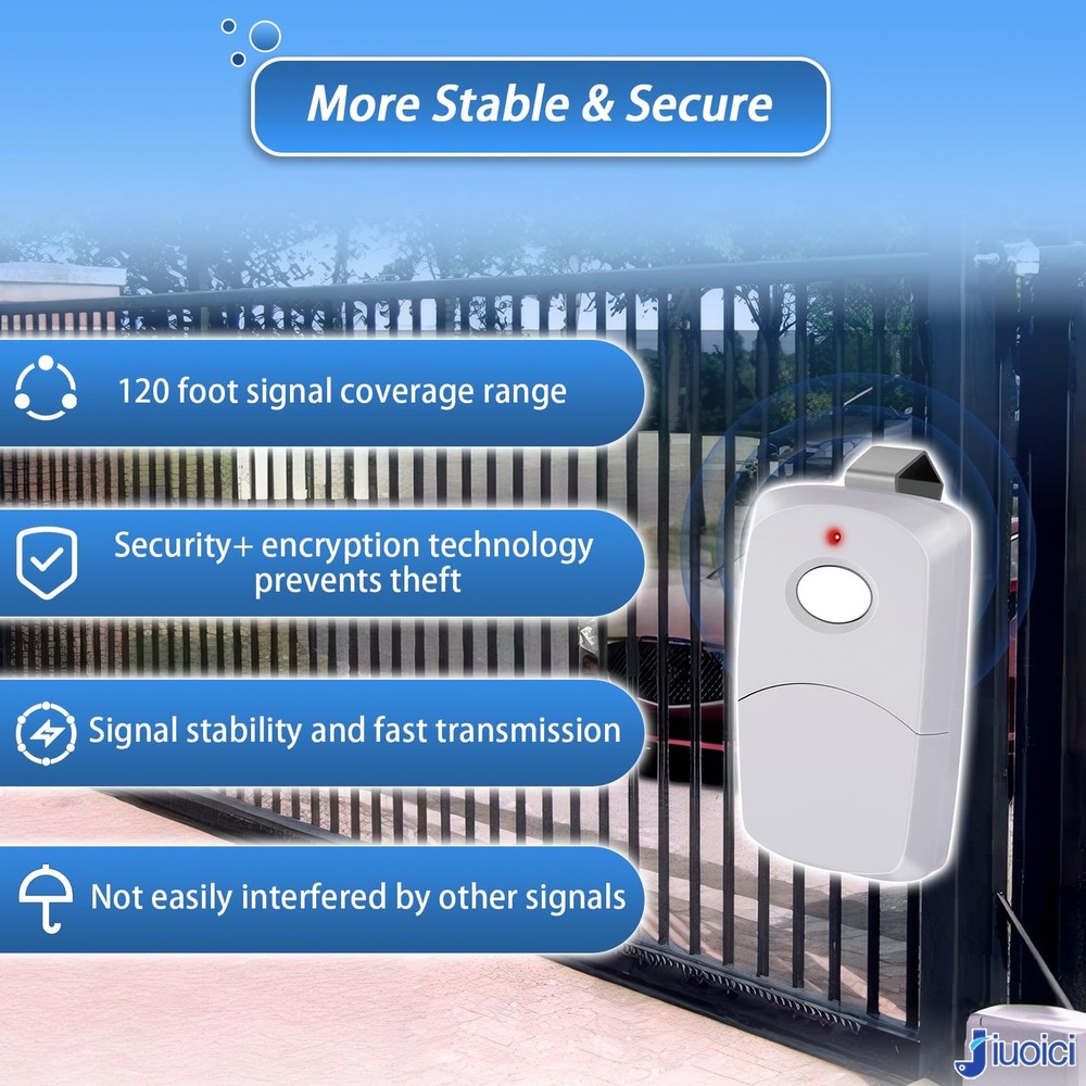 Upgraded for Linear 3089 Multicode Gate Opener Remote, 308911 Multicode Remot...