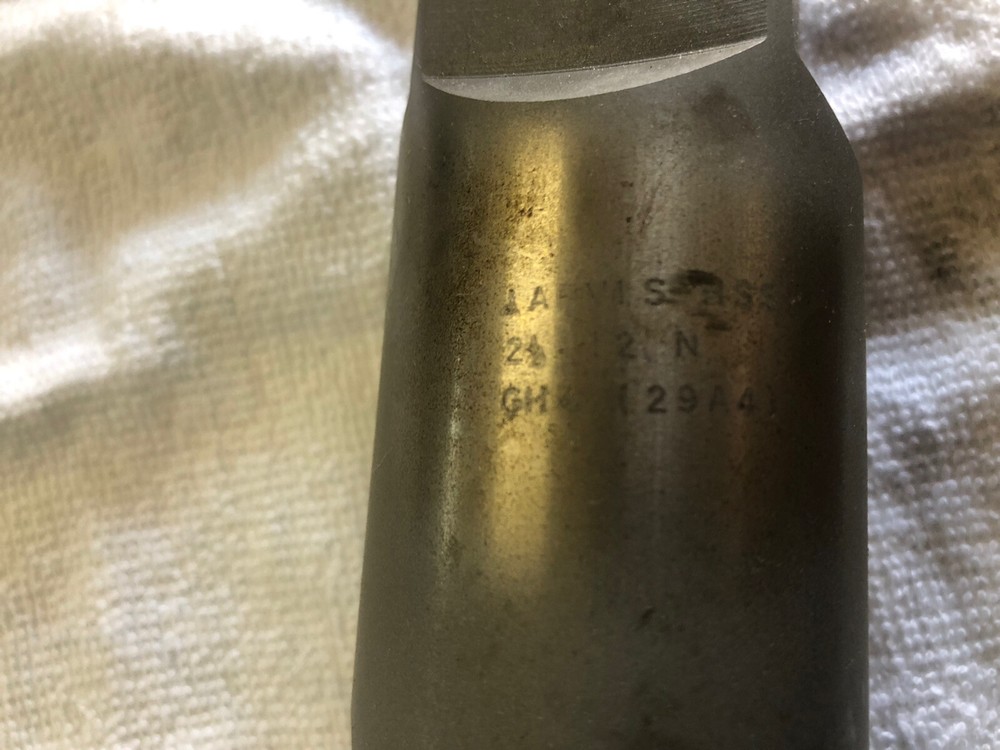 2-1/2"-12 Tap 8-3/4" long