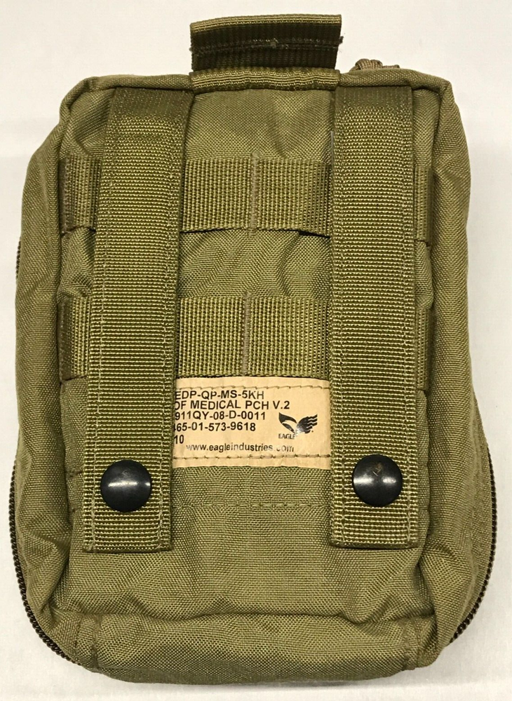 Eagle Industries MOLLE SOF Medical Pouch V2 Khaki USGI