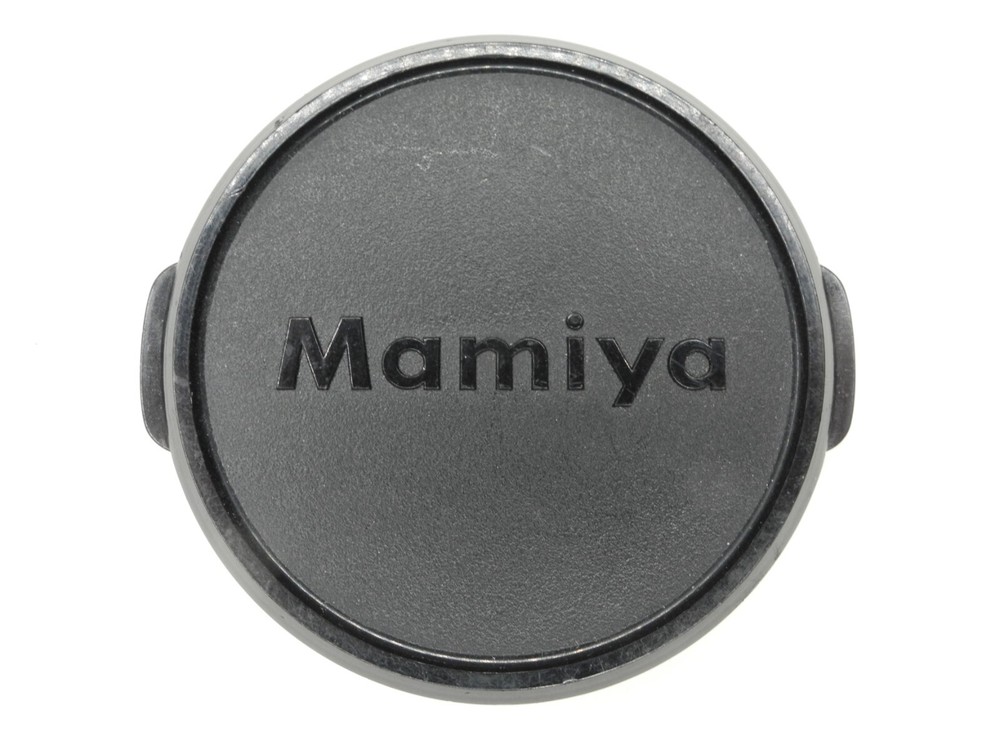 Mamiya 58mm Genuine Black Snap On Front Camera Lens Cap