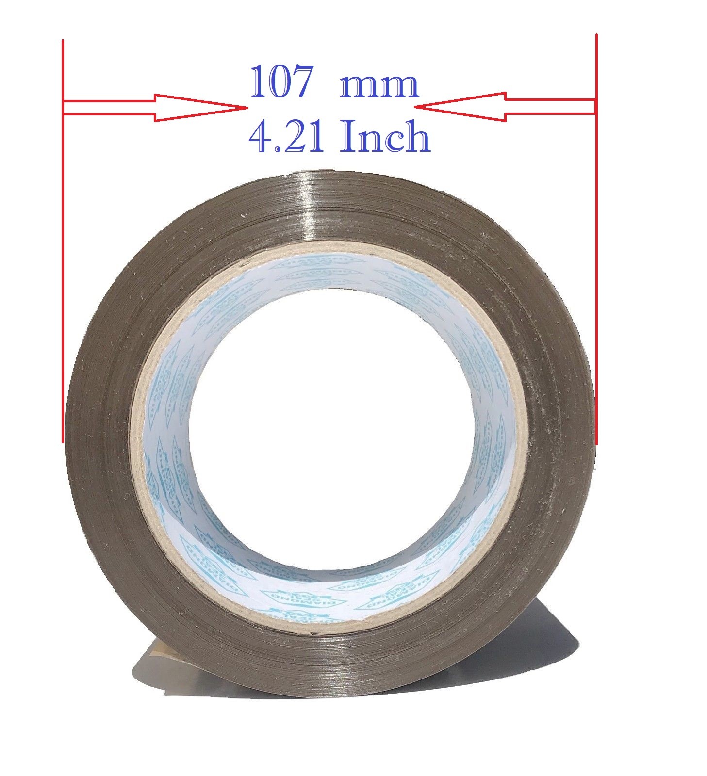 36 Rolls Brown/ Tan Packing Shipping Carton Sealing Rolls Tape - 2" x 110Yards