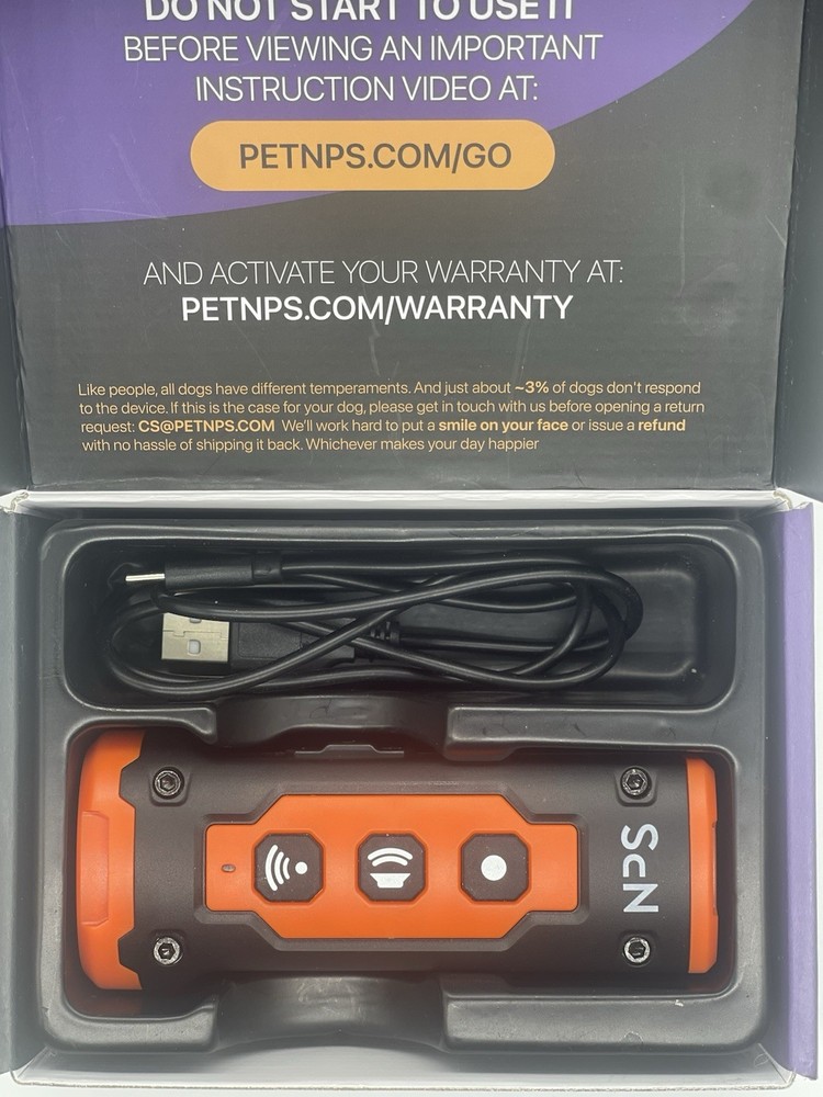 NPS Alpha Dog Behavior Trainer Anti Bark Tool Barking Control Device