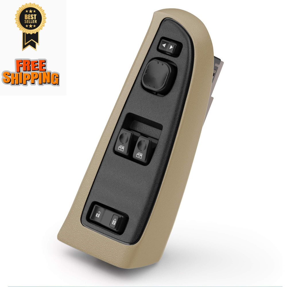 15883318 Master Power Window Switch with Tan Bezel Compatible 15883318,