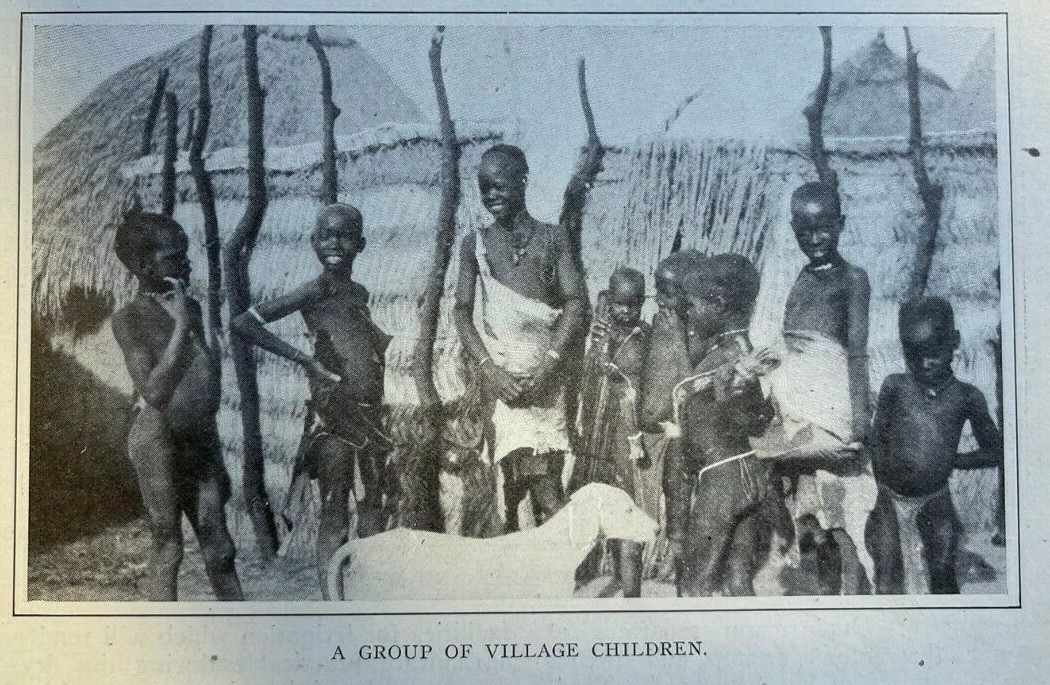 1910 Shilluks Southern Sudan illustrated