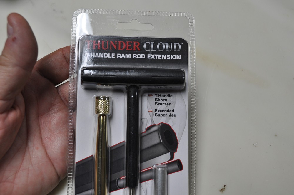 T-HANDLE RAM ROD EXTENSION Black Powder Muzzleloader Thunder Cloud 87112A