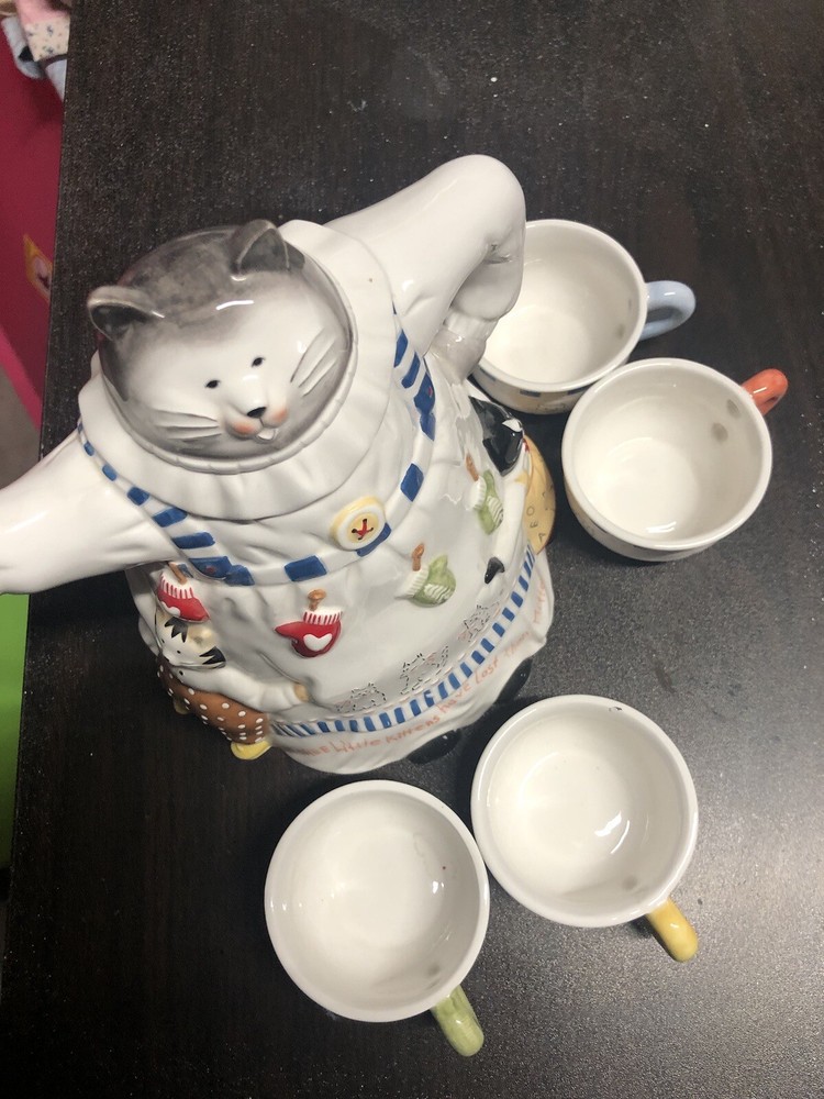 Storybook Village Collection Tea Pot