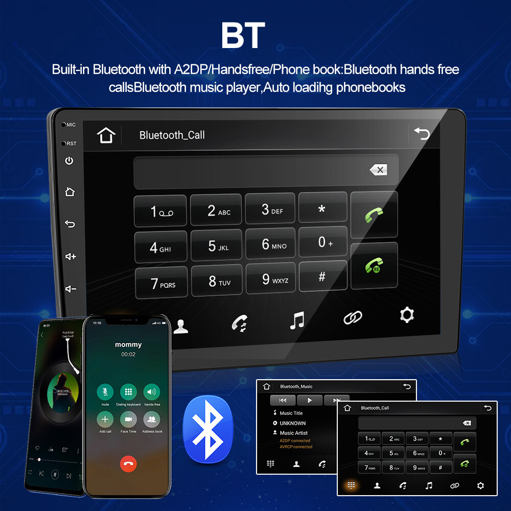 Apple Carplay For Toyota Corolla 2009-2013 Car Stereo Radio Android 15 GPS WIFI