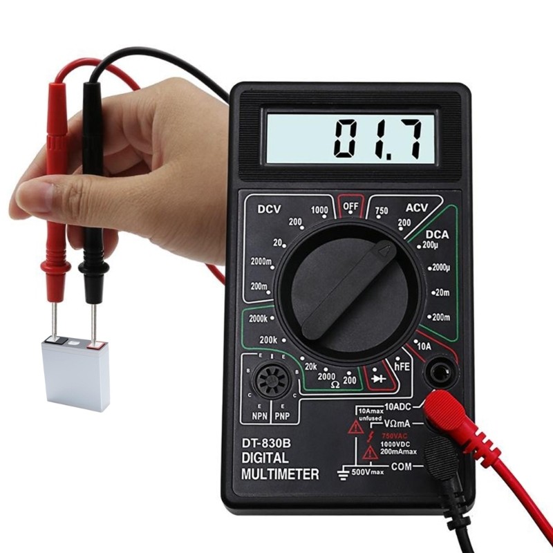 Easy To Use Digital Multimeter Circuit Testing Device for Electronics Engineers