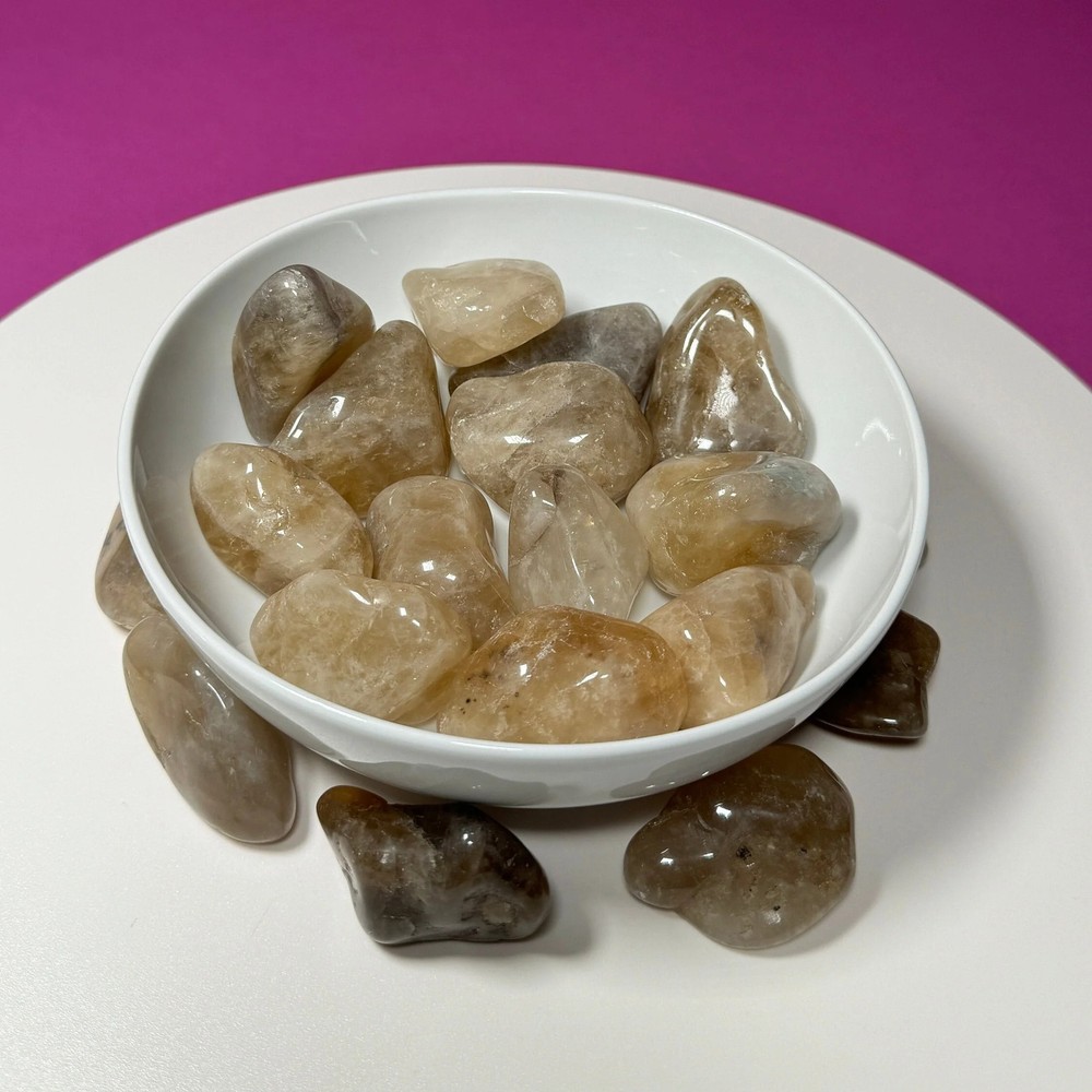Natural Citrine Tumbles