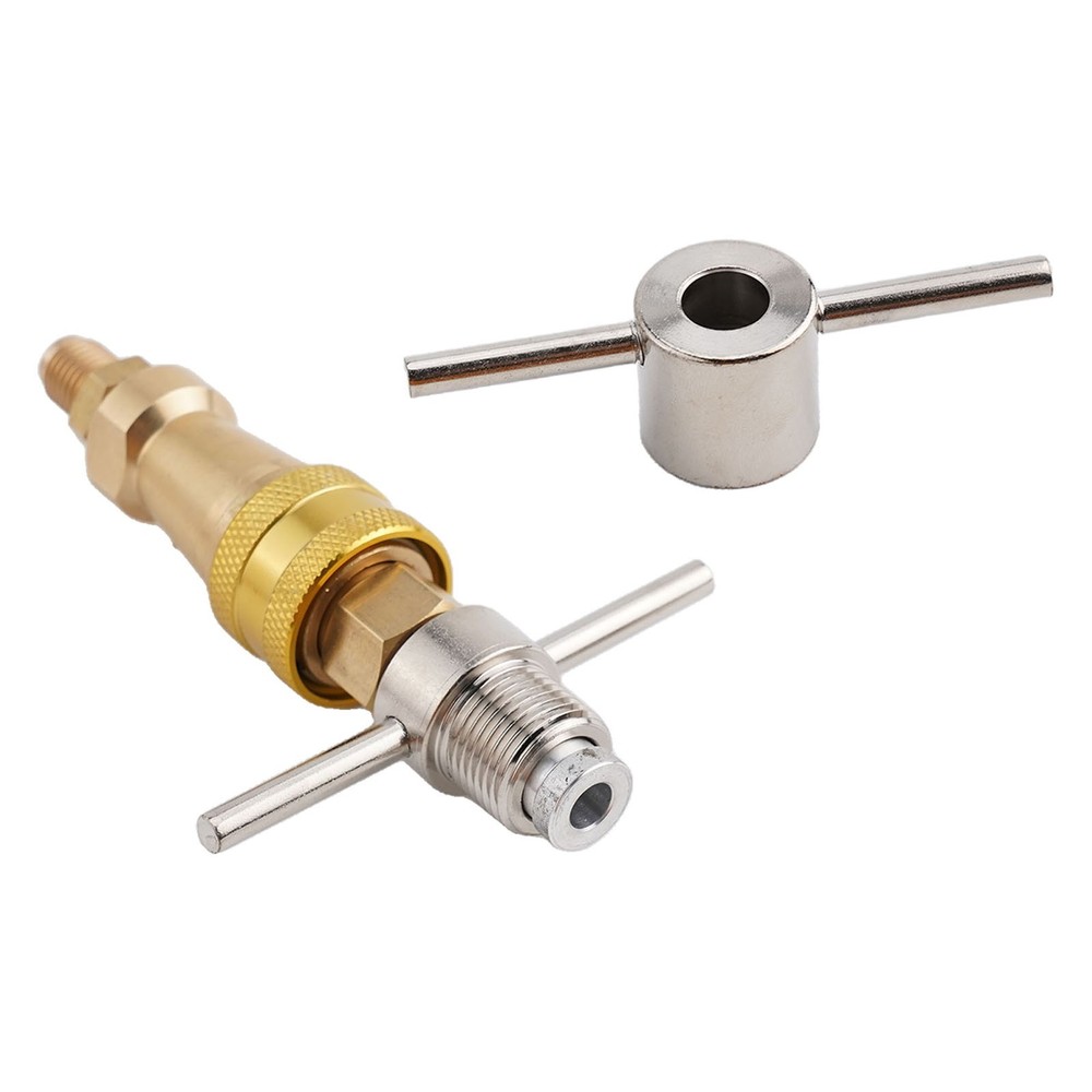 Robust 14 Inch FNPT Brass Washer Quick Coupling for Refrigerator Extension