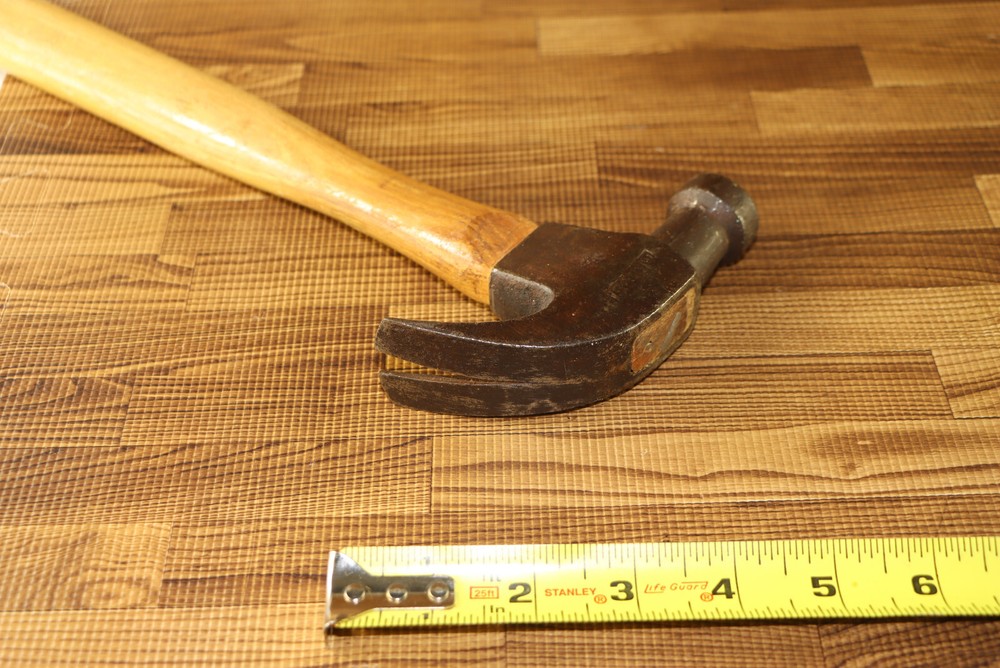 Vintage Arrow Claw Hammer Wood Handle