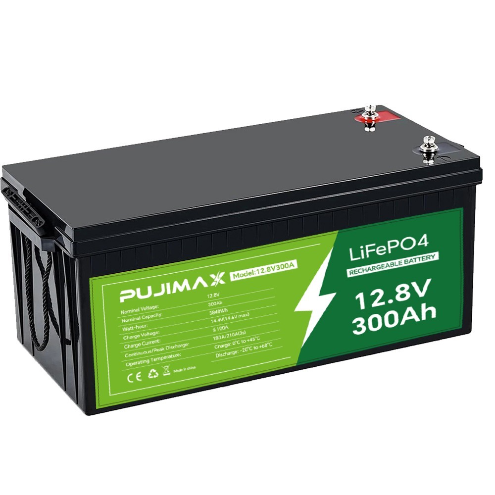 12V 300Ah LiFePO4 Lithium Iron Phosphate Battery 300Ah Built-in BMS for Solar RV