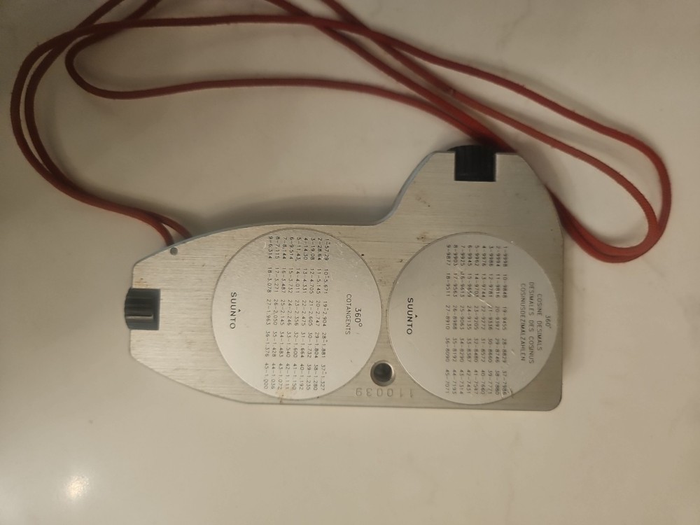 Suunto Tandem Clinometer/ Compass - Excellent Working Condition