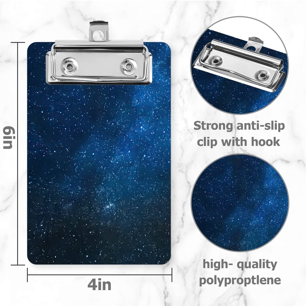 Mini Clipboards for Notepads Memo Size Pocket Menu Writing