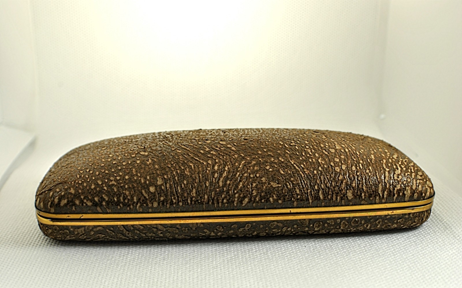 RARE FIRST CREST Gift Box in Excellent Condition, Circa 1940, Faux leather