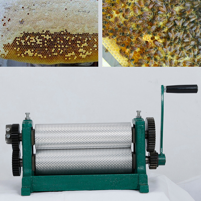 12" Wide Manual Bee Wax Foundation Machine Sheet Model Tool Casting 5.4mm Cell