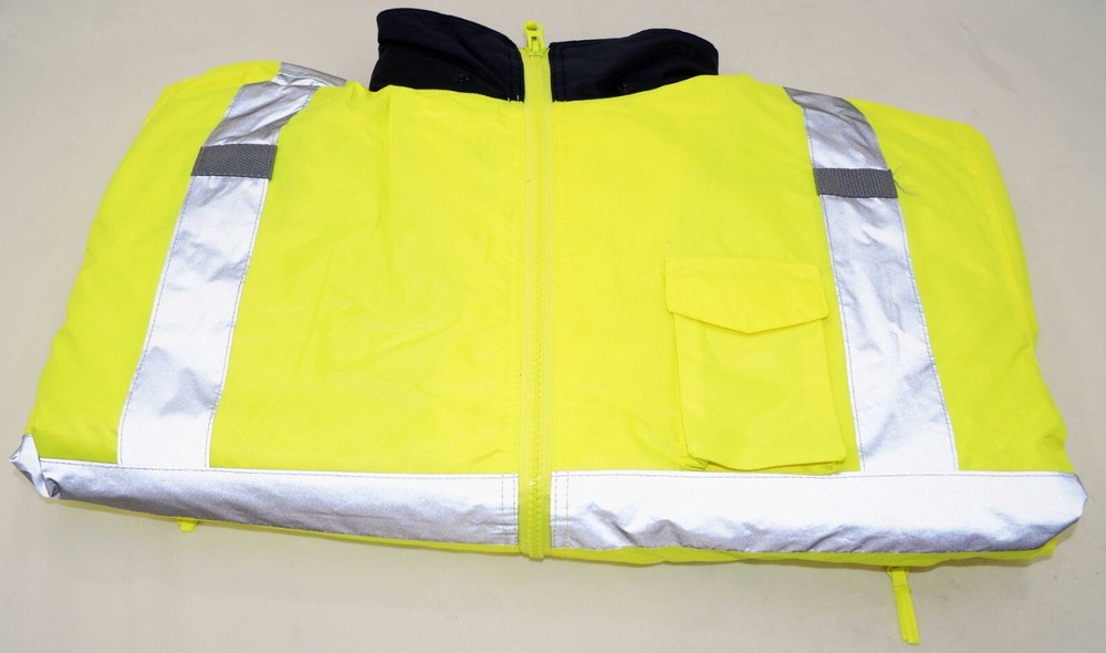 PIP 333-1762-LY Yellow Class 3 Bomber Jacket Medium