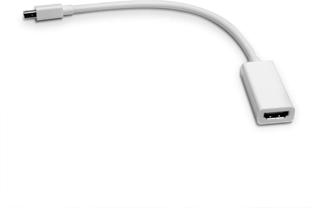 White Thunderbolt Mini DisplayPort DP to HDMI - High Speed Cable Adapter 10 Pack