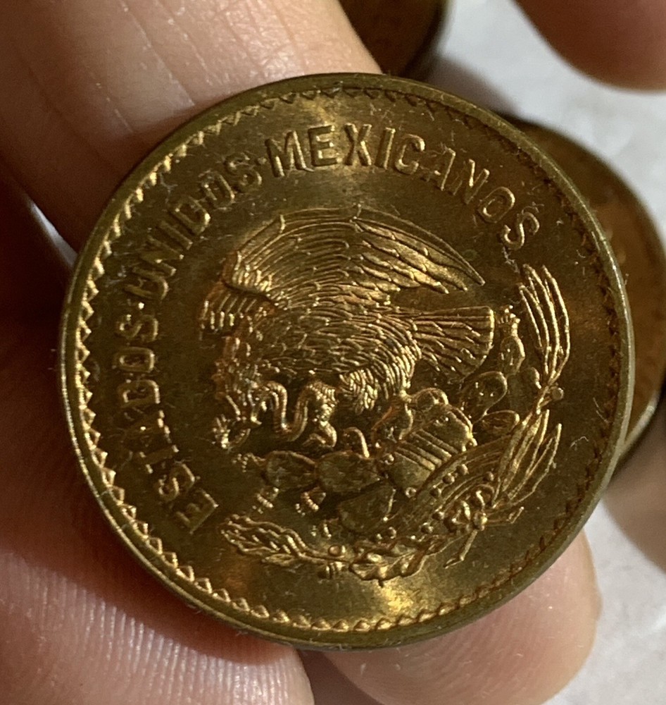 1943 MEXICO 5 CENTAVOS COIN BU. RANDOM PICK!
