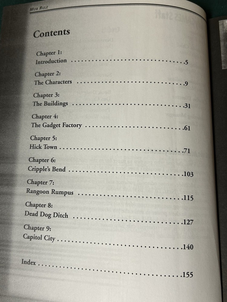 Mob Rule: Platinum Edition Brady Official Strategy Guide, Quick Start Guide, Box