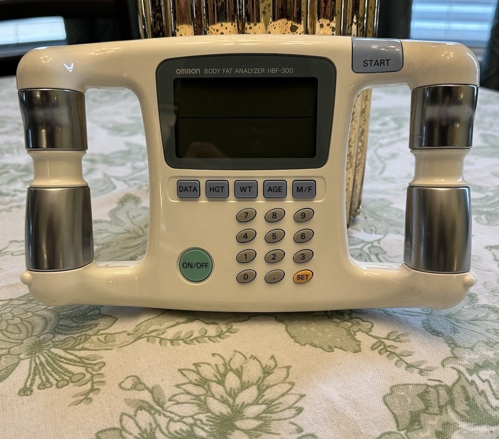 OMRON Body Fat BMI Analyzer HBF-300 Body Logic Pro Handheld