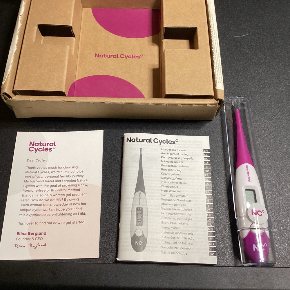 NC Natural Cycles Birth Control Thermometer New Never Used