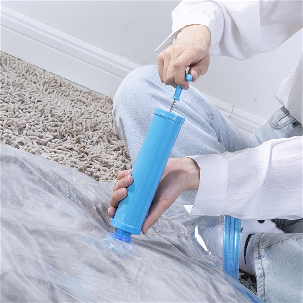 Practical Pump Vacuum Suction 24.5x4.5cm Against Water Bugs Compressed