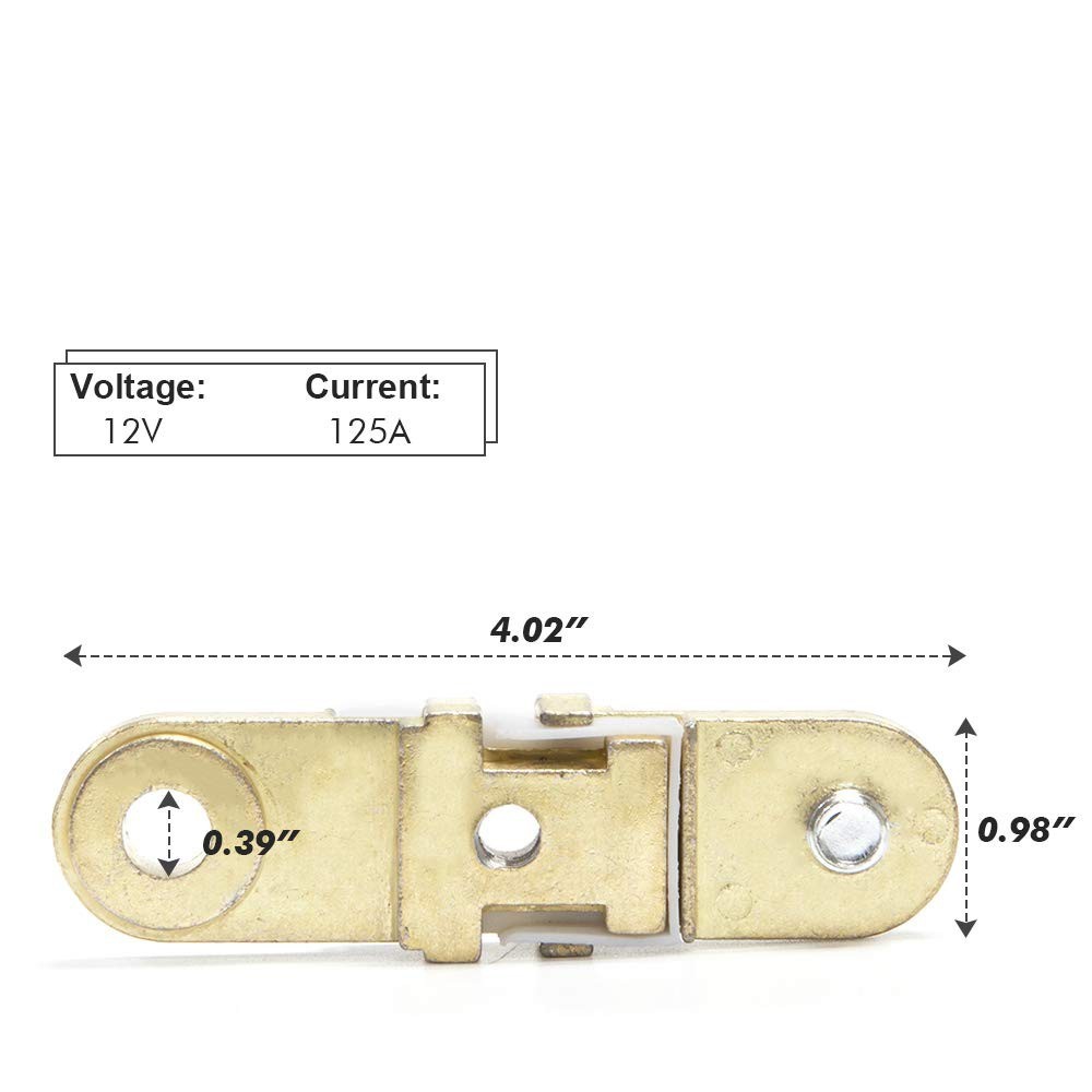 2Pcs Side Post Battery Disconnect Switch 12V Car Battery Master Switch Isolator