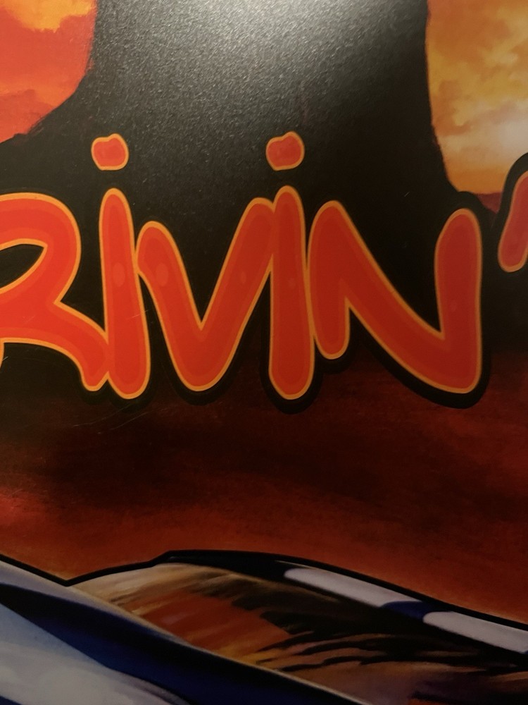 1996 SEGA Pinball Translite Viper