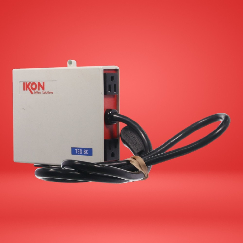 IKON Office Solutions TES 8C Power Filter & Surge Suppressor - Clean Power