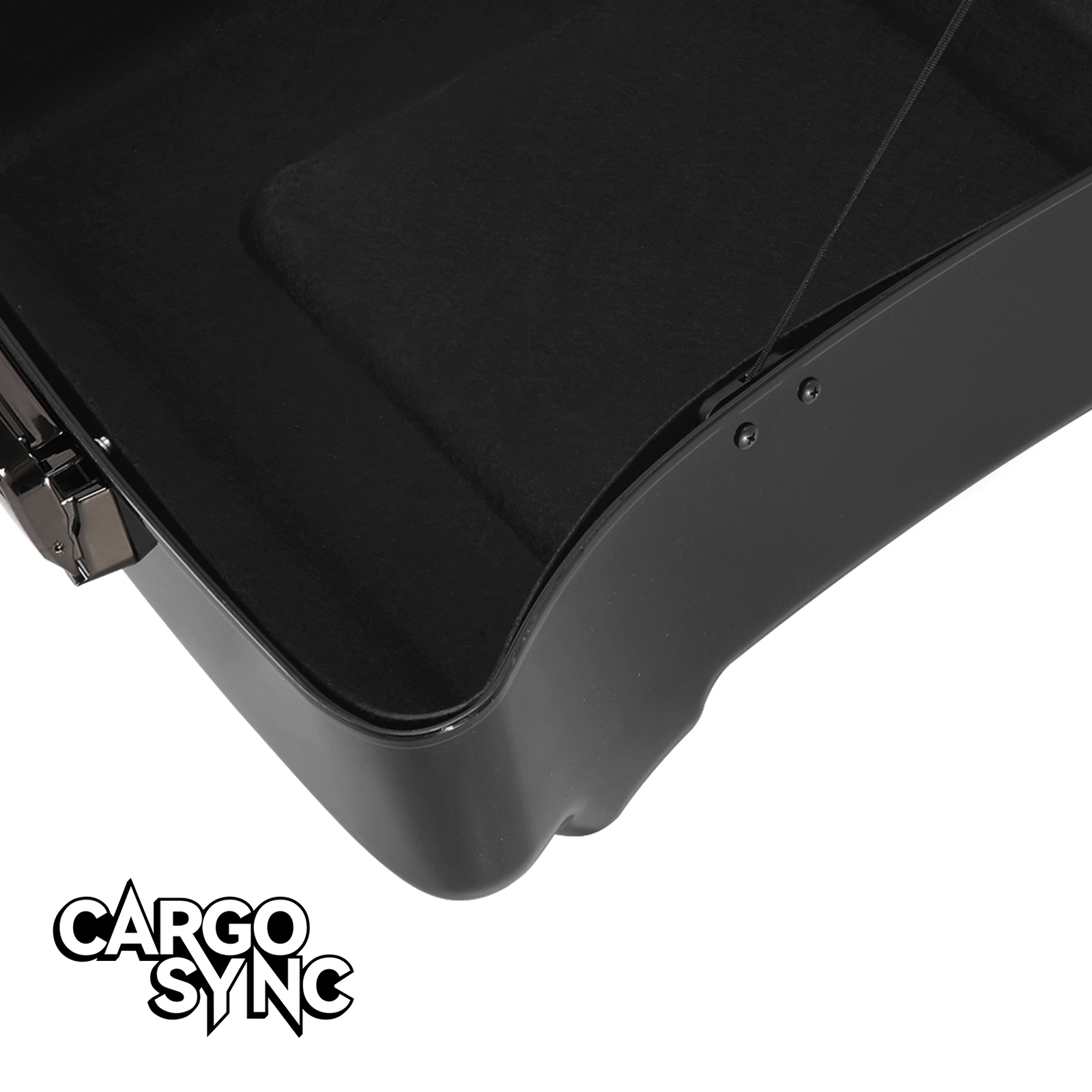 Razor Trunk with Slim Backrest Mount Rack Fit For Harley Touring Glide 14-25