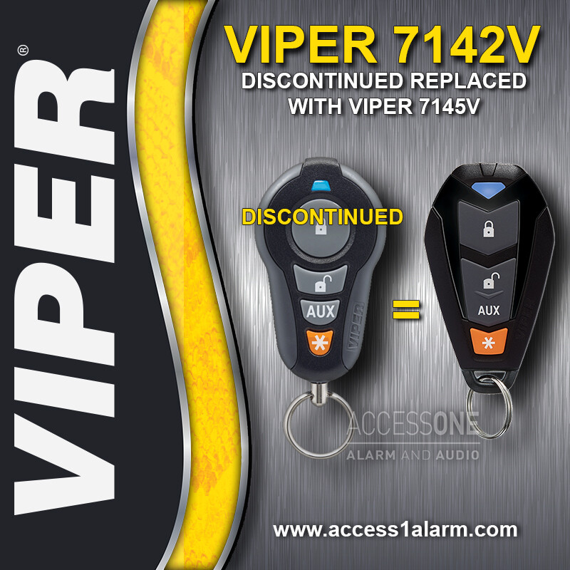 Viper 4103V Remote Start 1-Way Remote Control 7142V New Replacement 7145V