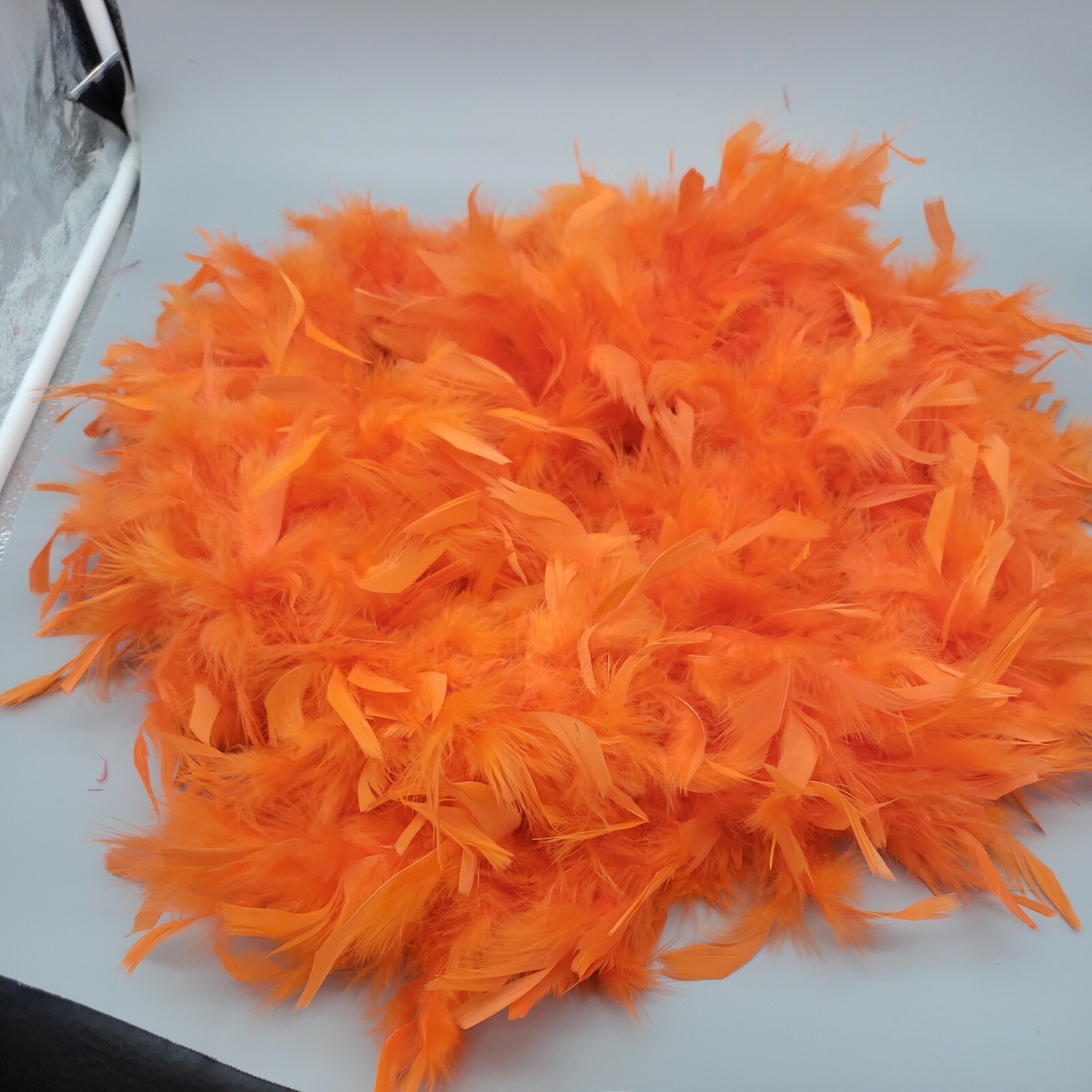 Baltimore orioles orange 6 Foot Long Feather Boa new halloween