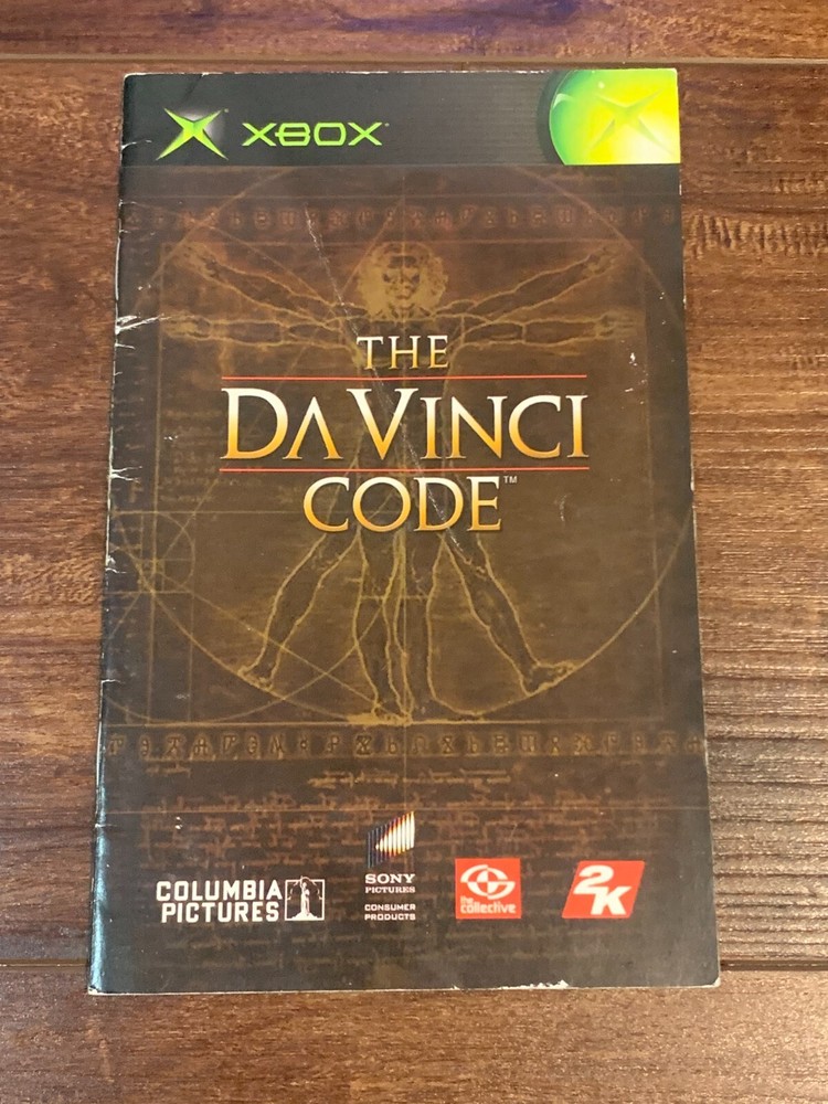 Da Vinci Code DaVinci XBOX Instruction Manual Only