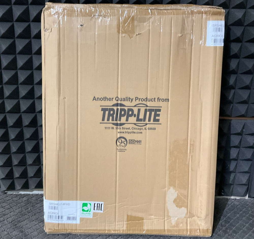Tripp Lite SmartRack Fixed Shelf SRSHELF4PHD ❤️️ ✅ ❤️️ OPEN BOX! ❤️️ ✅ ❤️️