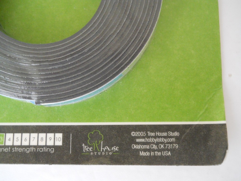 Tree House Studio Craft Magnet 1/2" x 10' Strength 3