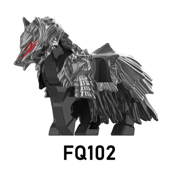 Custom, Demonic Warhorse, Building Set New/Mint