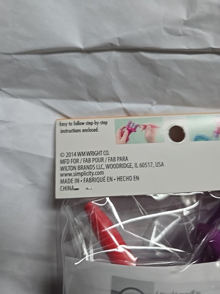New Sealed Boye Jumbo Spool Knitter, Purple