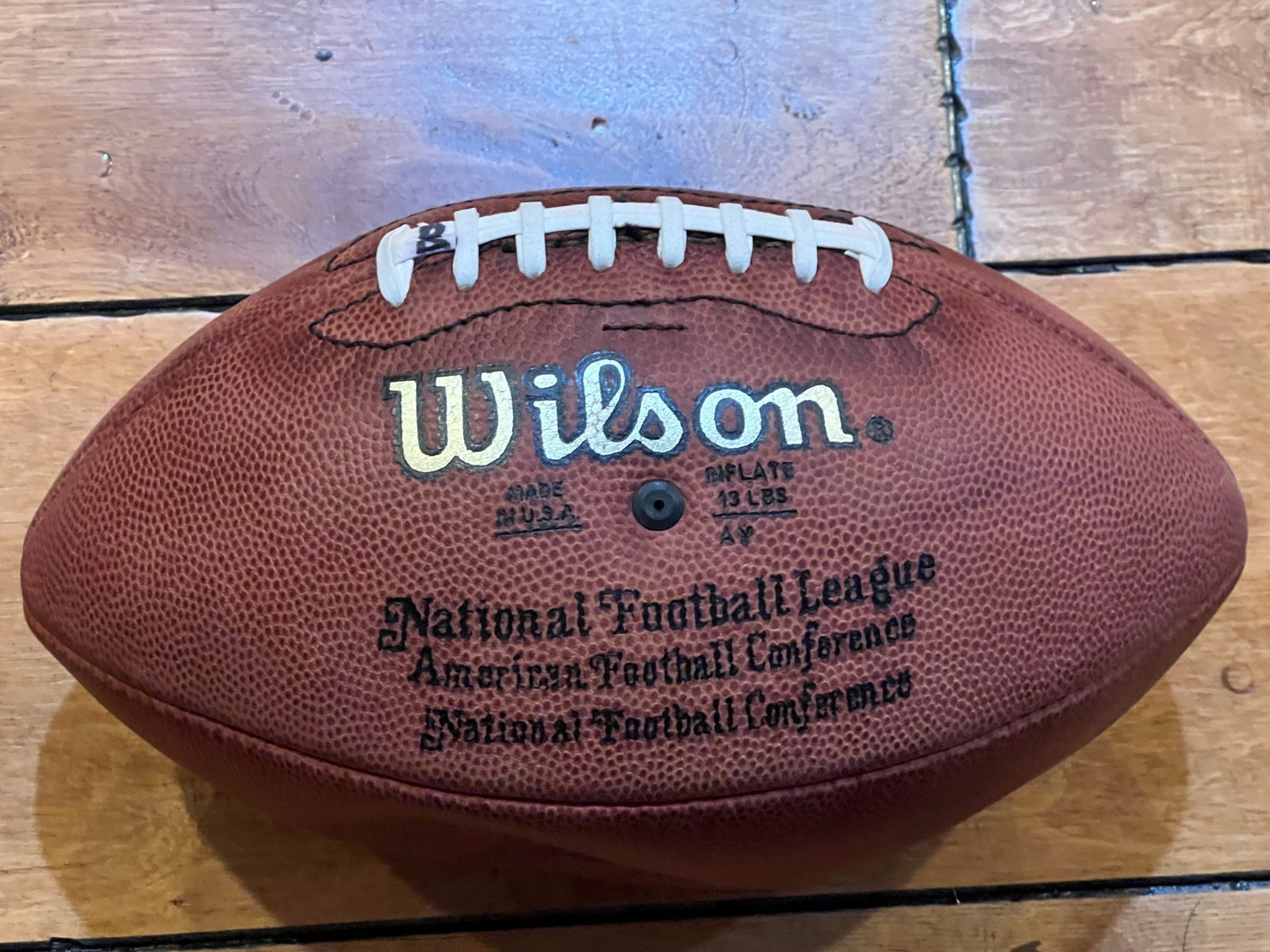 Bo Jackson RAIDERS Signed Autographed 1998 Wilson GAME USED NFL Pro Football