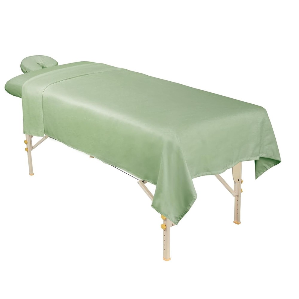 ForPro Professional Collection Premium Microfiber 3-Piece Massage Sheet Set, ...