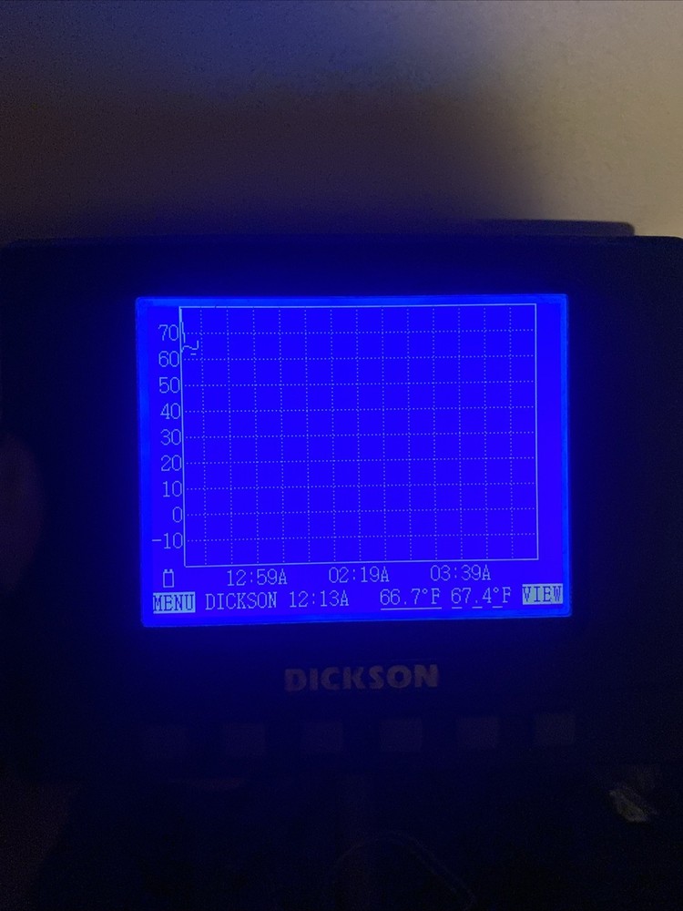 Dickson Temperature & Humidity FT325 Data Logger With Probe.