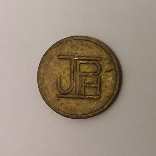 JPH Brass Coin Token 19mm
