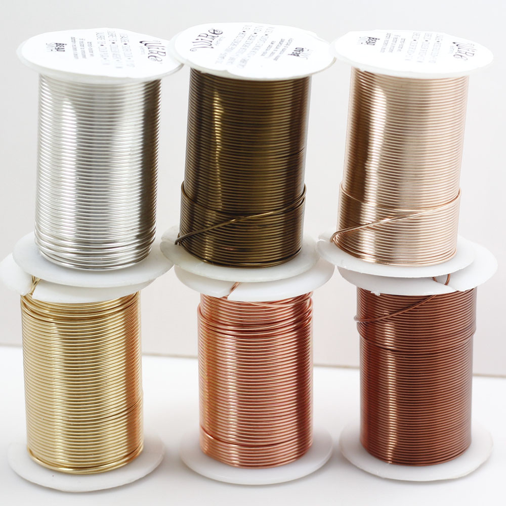LACQUERED tarnish Resistant Craft Wire Beadsmith 3 Colors 7 Gauges Free Shipping