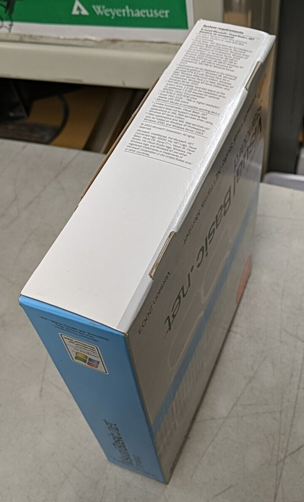 Microsoft Visual Basic .NET Standard 2003 Windows XP 2000