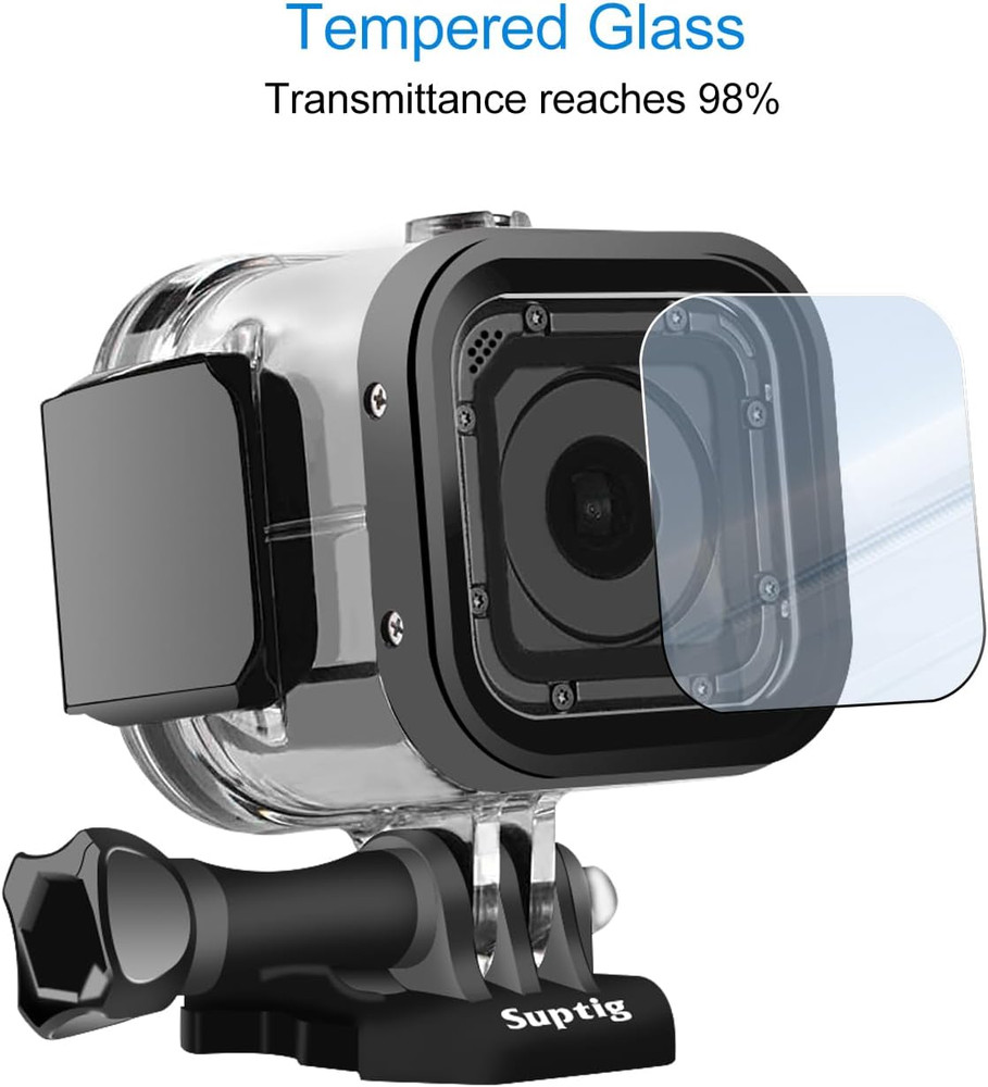 Replacement Waterproof Case Protective Housing for Gopro Session Hero 4Session,