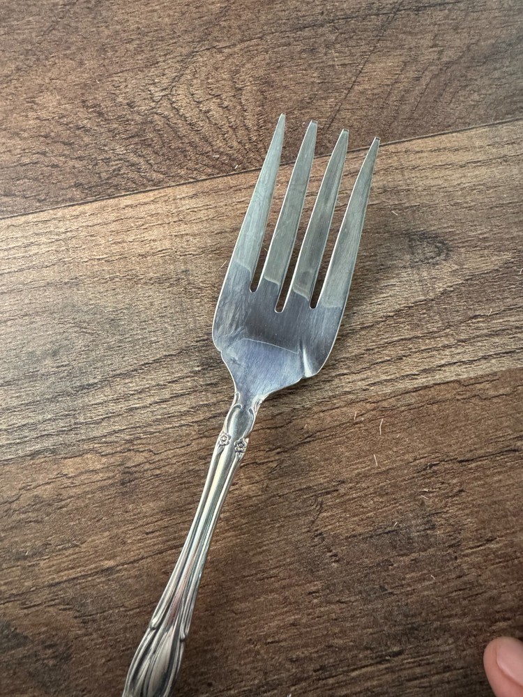 Community Plate Silverplated Salad Fork Affection Pattern